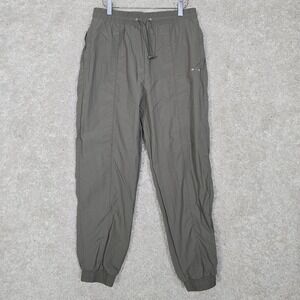 Wilo The Label Womens Parachute Jogger‎ Pants Gray Windbreaker Size Medium